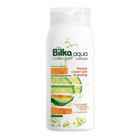 Shower cream gel hydrating aqua natura 200ml